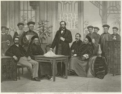 Chinese Embassy to Foreign Powers, 1868 by Alonzo Chappel
